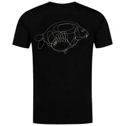 T-Shirt Korda One Liner Tee Black XXL