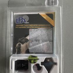 Hausse et guidon LPA pour Glock
