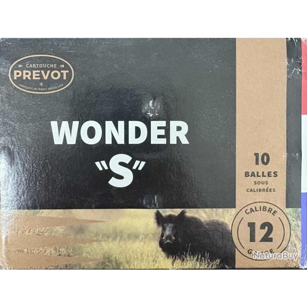 CARTOUCHES WONDER "S" calibre 12/70 28g x10"