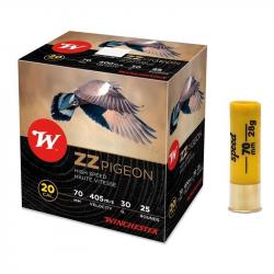 CARTOUCHE WINCHESTER ZZ CALIBRE 20/70 n°7-1/2 30GR x25