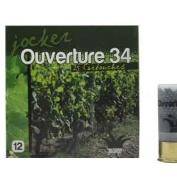 Ouverture 34 C/12/70/16 - Bourre grasse CARTOUCHE JOCKER BOITE DE 25