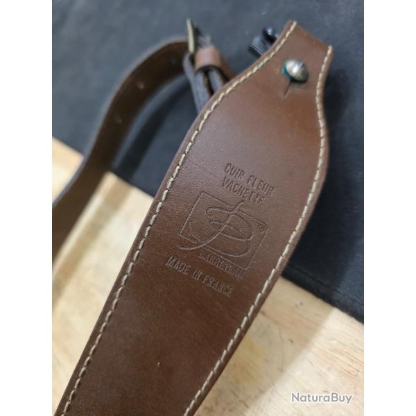 Sangle carabine cuir France barreteau