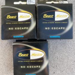 3 BOBINES FIL DE PECHE SHIMANO 0,45 mm  11,90 kg
