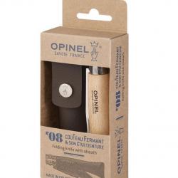 Couteau Opinel n8 avec étui ceinture