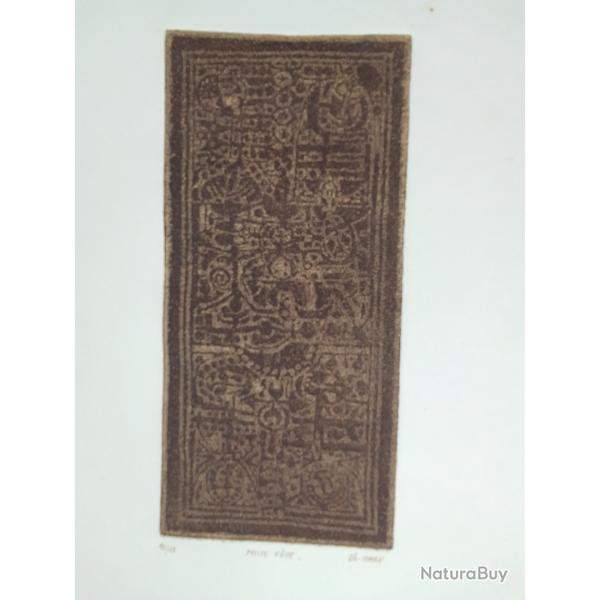 Gravure de Ch Marx  vendre30 euros