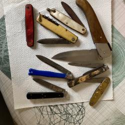 Lot de couteau ancien