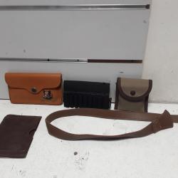 Lot de 3 cartouchieres a balles