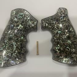 Plaquettes nacre et bois pour S&W