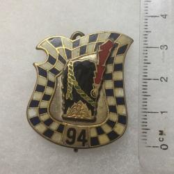 FRANCE INFANTERIE - Insigne  94° R.I.Régiment d?Infanterie ?lisse, devise « Royale Bavière 1709?