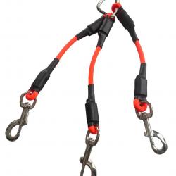 QUADRUPLEUR MULTIFONCTIONNEL AVEC ANNEAU + QUATRE RALLONGES  pour chien