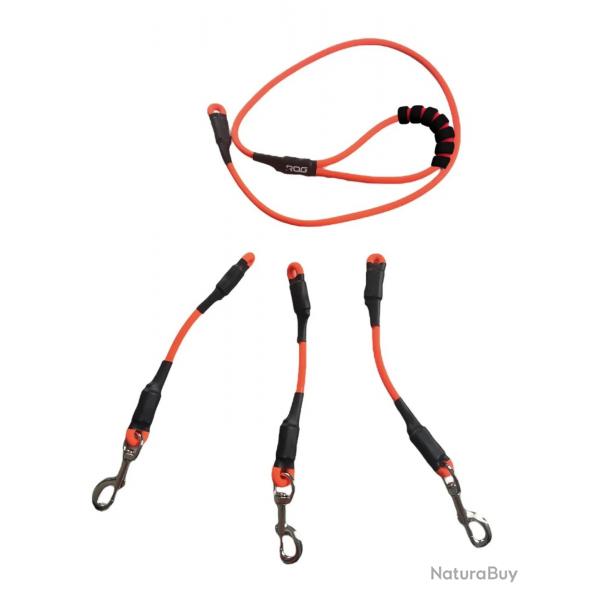 QUADRUPLEUR MULTIFONCTIONNEL AVEC ANNEAU + QUATRE RALLONGES  pour chien