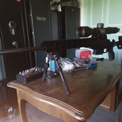 Tikka T3x Tac - Rail penté 20 moa - Tirée moins de 300 coups.