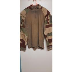 Chemise tactiques pour gilet pare-balle Ubas Camo désert armée française