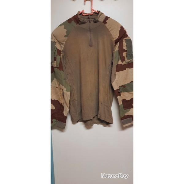 Chemise tactiques pour gilet pare-balle Ubas Camo dsert arme franaise
