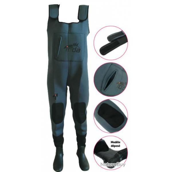 Waders Ioda noprne 4 mm spcial float tube IODA - Confort, souplesse et robustesse 40-41
