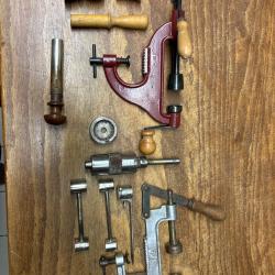 Lot de matériel, de sertissage, calibre 12 pour collection