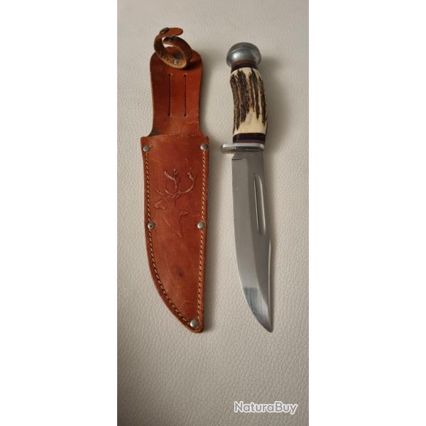 Beau couteau de chasse des annes 70, qualit Allemande