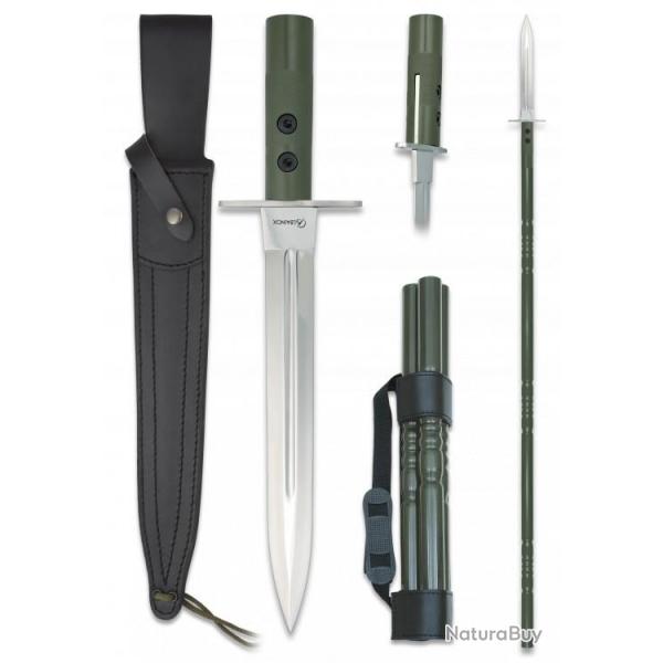 LANCE PIEU DE CHASSE DMONTABLE PROFESSIONNEL  LAME DE 30 CM TRS RSISTANTE