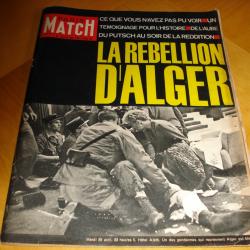 Paris MATCH du 6 mai 1961