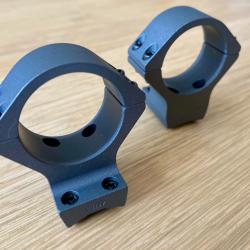 Colliers de montage intégrés 30mm medium pour carabine Browning X-Bolt et X-Bolt 2