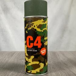 Bombe de peinture C4 Military Grade RAL6031 - ARMAMAT