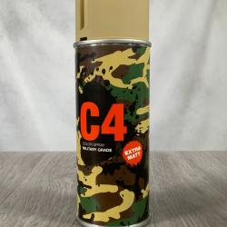 Bombe de peinture C4 Military Grade RAL1040 - ARMAMAT