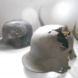 casques restant de coque