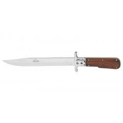 Dague à la d'Estaing - Lame 190mm - Manche Palissandre - Etui Cuir