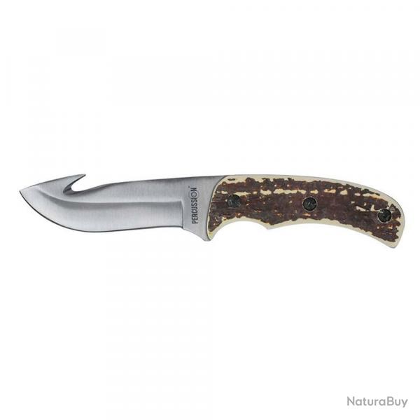 PROMOTION ! Couteau droit  dpecer Skinner PERCUSSION