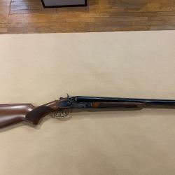FUSIL JUXTAPOSE COACH GUN HUGLU 12/76 CI DD EXTRACTEUR 51 cm