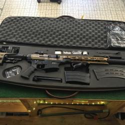 Fusil d'assaut Calibre 12/76 Semi-automatique Derya MK-12 AS-102S bronze/tan