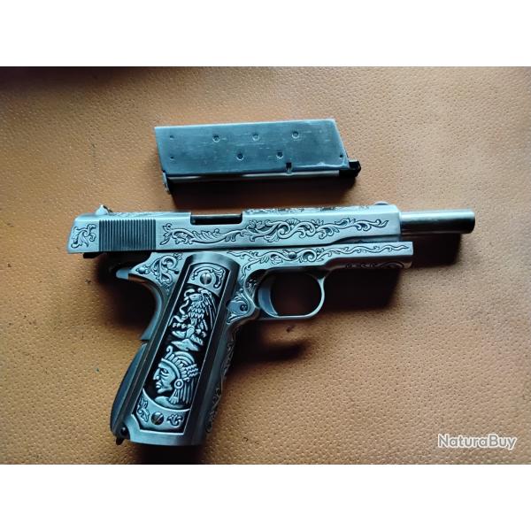 Pistolet soft air comprim colt 1911.