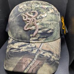 CASQUETTE BRODÉ BROWNING/ LOT 256 / REF :camou001 FISH AND FISHING.