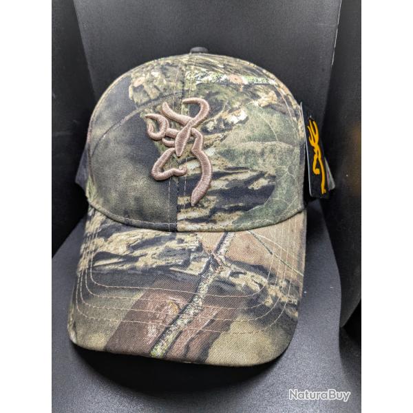CASQUETTE BROD BROWNING/ LOT 256 / REF :camou001 FISH AND FISHING.