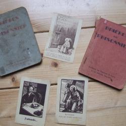 ANCIENS LIVRETS DE PRIERES DE PRISONNIERS DE GUERRE ET IMAGES RELIGIEUSES  WW2