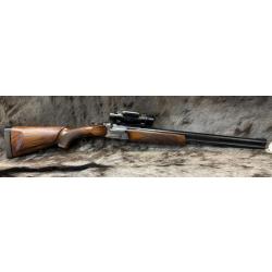 MIXTE ZANARDINI SUPERPOSE CAL 9.3X74R ET 12/70 GAUCHER OCCASION