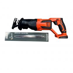Scie sabre batterie pour découper le gibier JANUEL batterie20V avec LED + lame A OS 21CM