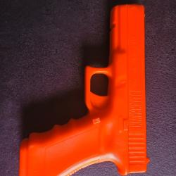 1 x Red gun training et manipulation Glock 17