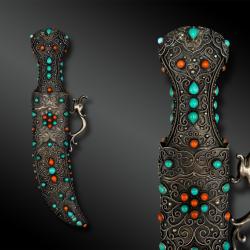 POIGNARD appelé Djambiya - Empire Ottoman - Fin du XIXème siècle