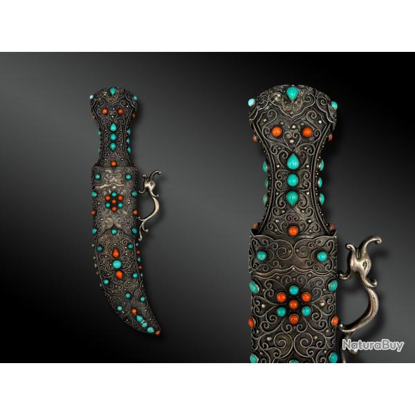 POIGNARD appelé Djambiya - Empire Ottoman - Fin du XIXème siècle