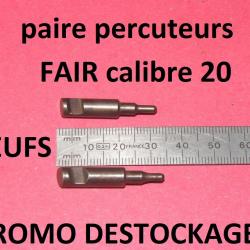 paire percuteurs NEUFS fusil FAIR calibre 20 - VENDU PAR JEPERCUTE (D23B1021)