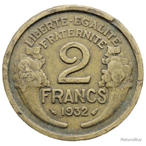 Monnaie France - 1932 - 2 francs Morlon Cupro (Grade : AB) - ref N0106