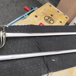 SABRE D'OFFICIERS D'INFANTERIE-OFFICIERS DE CHASSEURS A PIED Mle 1882-GRANDE GUERRE 1914-1918 -