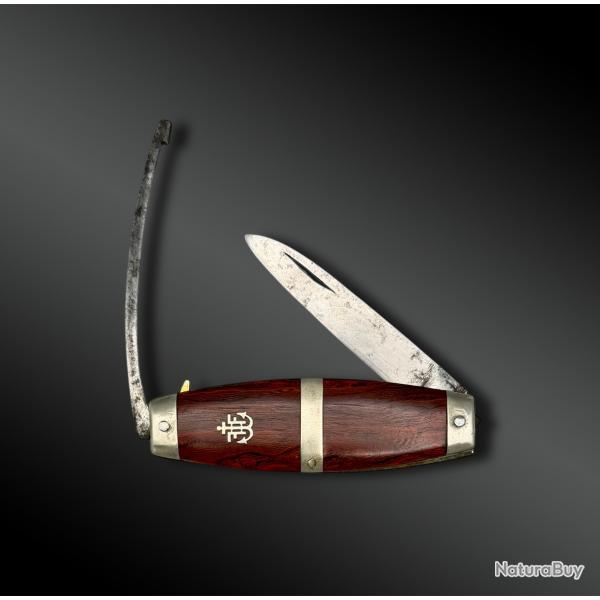 COUTEAU à système appelé « Le Tcheko », par Frenix - Tchécoslovaquie - XXème siècle