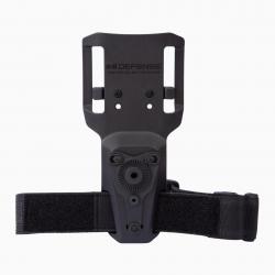 Support de ceinture Mid-Ride avec sangle de cuisse Noir