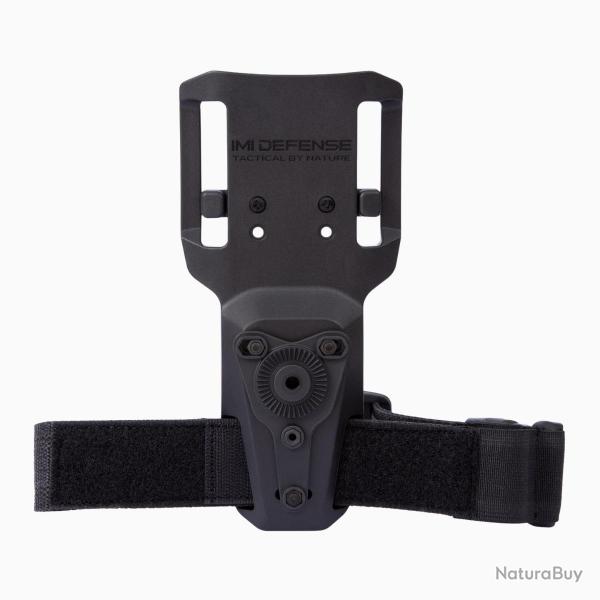 Support de ceinture Mid-Ride avec sangle de cuisse Noir