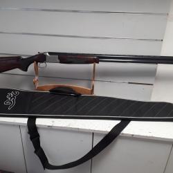Fusil superpose Miroku MK-38 sport cal.12/76 bois can.81cm busc reglable grade 6 + fourreau