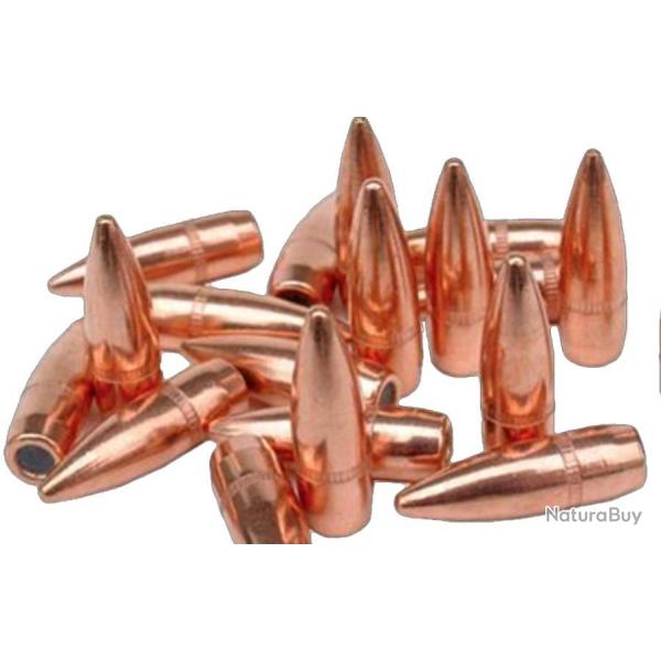 500 ogives P.P.U Partizan calibre 22 (.224) 55 gr / 3.56 FMJ BT