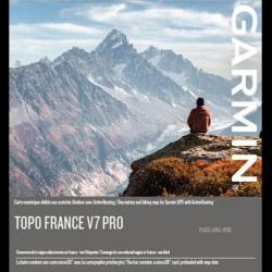 Carte Garmin Topo France V7 Pro - Nord Est