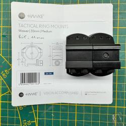 Colliers HAWKE TACTICAL diam 30 mm rail 11 mm